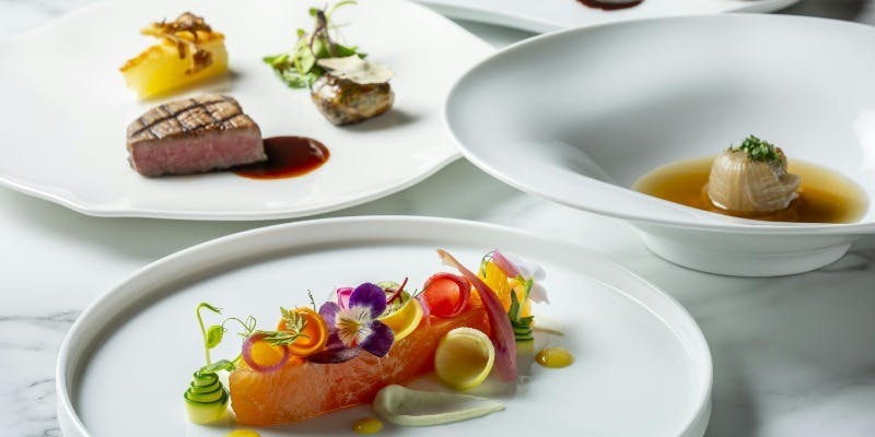 ＜ダイニングエリア＞Dinner course