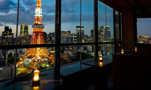 東京 クリスマス デート 東京タワー 夜 ザ・プリンス パークタワー東京