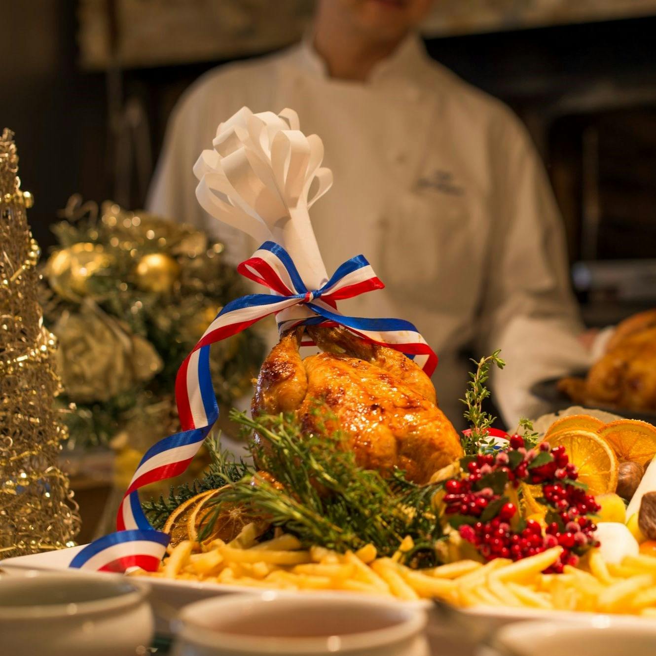 スカイグリルブッフェ武藏 浅草ビューホテル Xmas ローストチキン ブッシュドノエル食べ放題 新スタイルブッフェ ソフトドリンク飲み放題 ランチ プラン メニュー 一休 Comレストラン