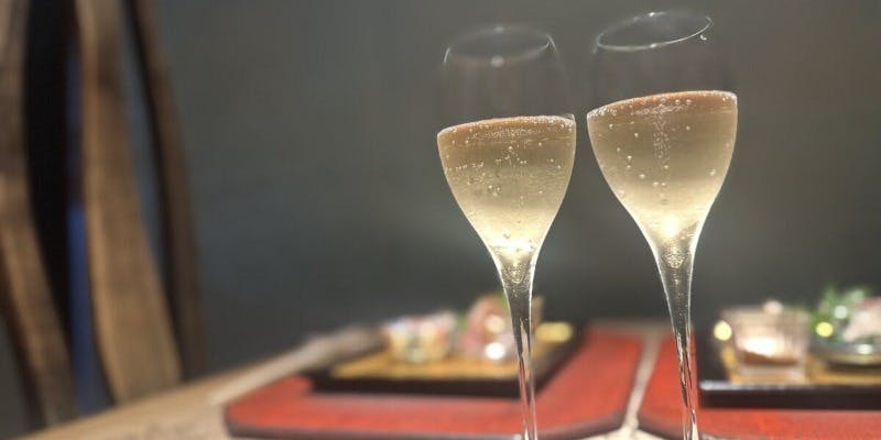 【3時間フリーフロー：ハイグレードプラン】＋【旬彩】純米大吟醸・スパークリング含む（窓側半個室確約）