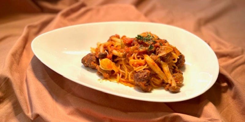 【バラエティランチ】（パスタまたはピッツァ）スープ、サラダ、コーヒー付