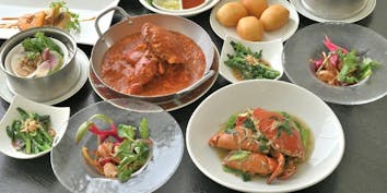 【リパブリックディナーコース】2種のマッドクラブ料理など高級海鮮を堪能する全7品 - シンガポール・シーフード・リパブリック銀座