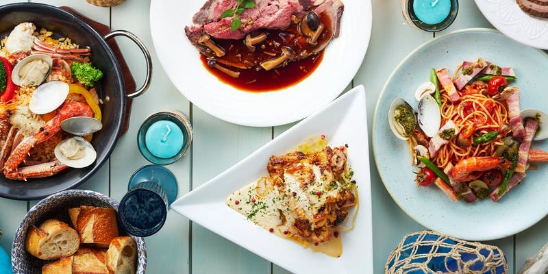 女子会 レストラン グランカフェ 第一ホテル東京シーフォート Okaimonoモール レストラン