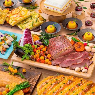 地産地消・新鮮・旬・健康をテーマにさまざまな料理を提供