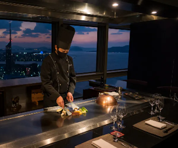 クリスマス 夜景 鉄板焼 金葉亭 ヒルトン福岡シーホーク Okaimonoモール レストラン クリスマス 夜景 鉄板焼 金葉亭 ヒルトン福岡シーホーク Okaimonoモール レストラン