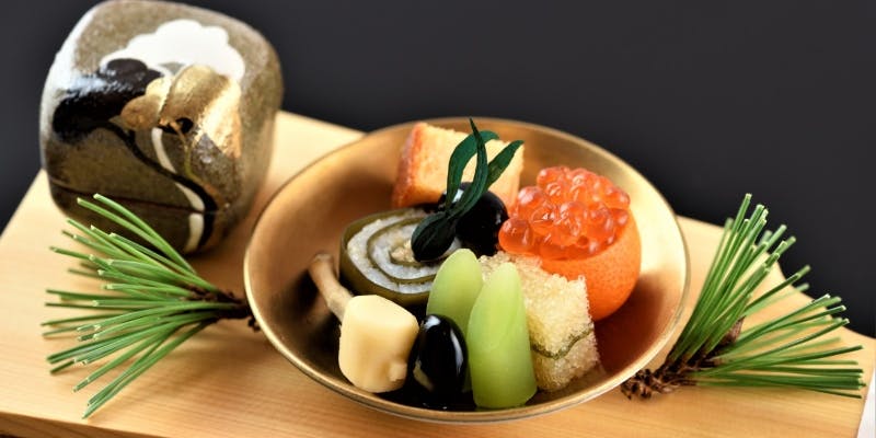 【新春懐石】振舞酒付きコースを世界遺産・下鴨神社の門前で（1/3～1/9限定）