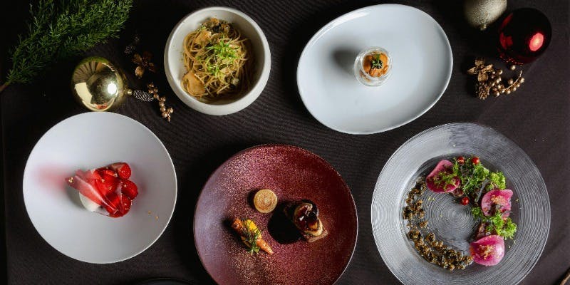 【Early Xmas コース】すこし早めのクリスマスディナー全7品 乾杯酒付き