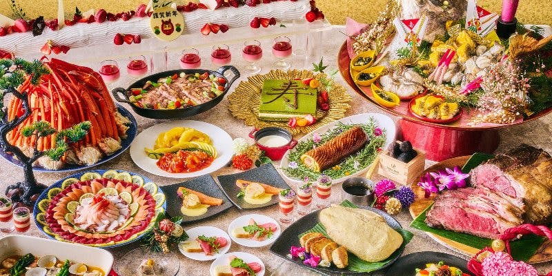 【12月31日～1月2日 ニューイヤー期間ディナーブッフェ】（120分制）