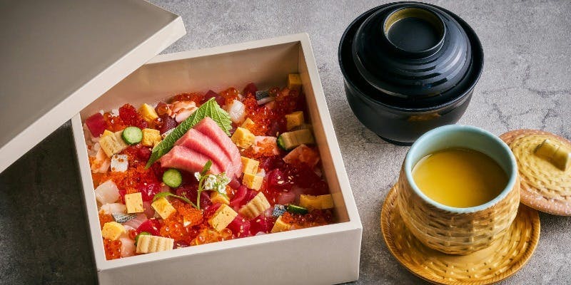 【昼景×東京タワー】「海の幸の玉手箱」特等席で愉しむばらちらしランチ