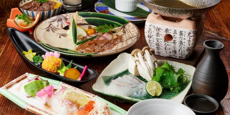 高瀬川そばの京町屋でご家族会食や女子会に「鯛しゃぶと鯛茶漬けコース」