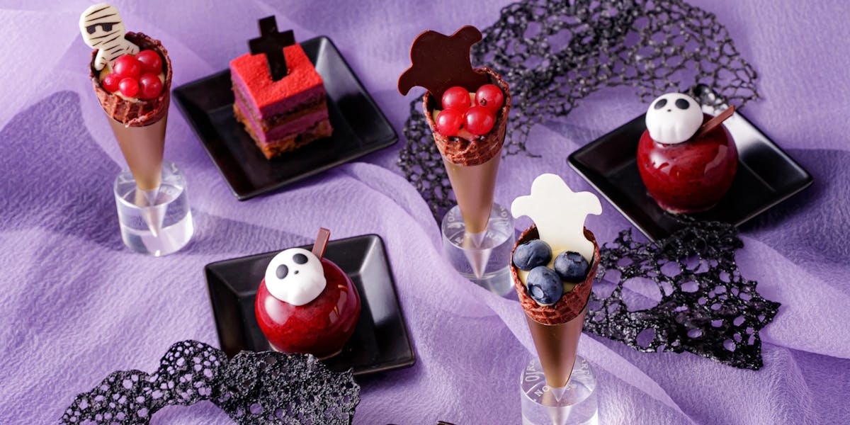 ANAクラウンプラザホテル大阪の2022年ハロウィンビュッフェ「デザート&ランチブッフェ〜ハロウィン〜」
