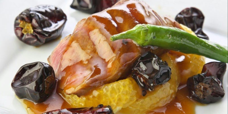 【光明】前菜盛り合わせ、フカヒレスープ、牛肉炒め、海鮮料理など全7品