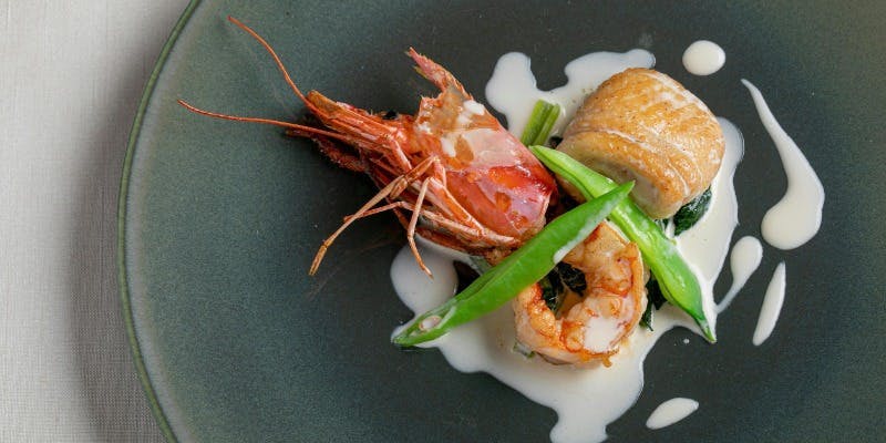 【デジュネC】オードブル、スープ、魚＆肉料理、パティシエ特製デザート盛り合わせなど全5品