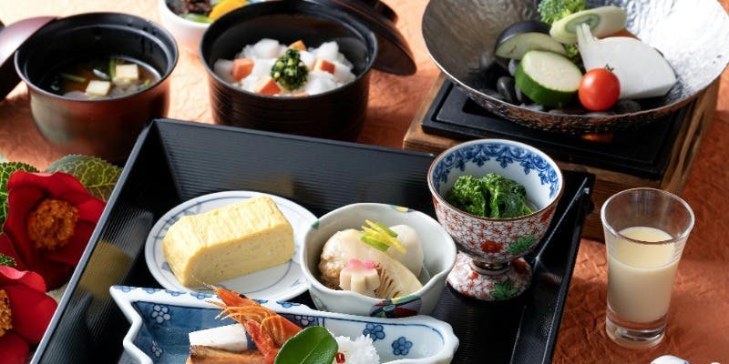 プラザ御膳　前菜、焼物、強肴など約8品