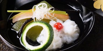 【清 滝】夏の京野菜と鱧懐石 - 鮨・懐石・京料理 卓樂