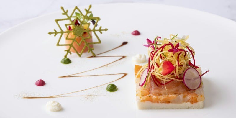 【Xmas2025】クリスマスランチA bientot＋乾杯シャンパン（窓側確約/早割・12/1～25）