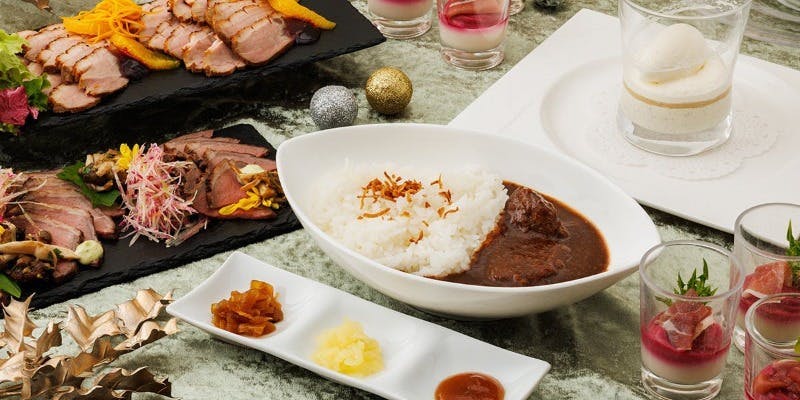 【Xmas2025】クリスマスデザート付き TENQOO ビュッフェランチ（平日限定）