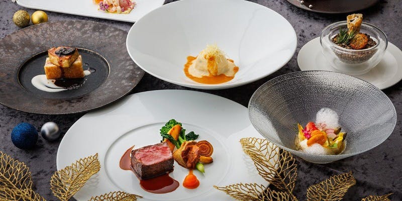 【Xmas2025】クリスマスディナー 豪華食材の全8品＋乾杯シャンパーニュ