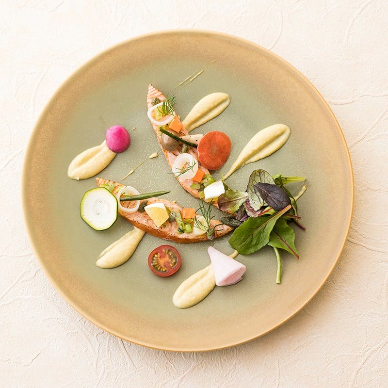 お箸でも食べられるフレンチ