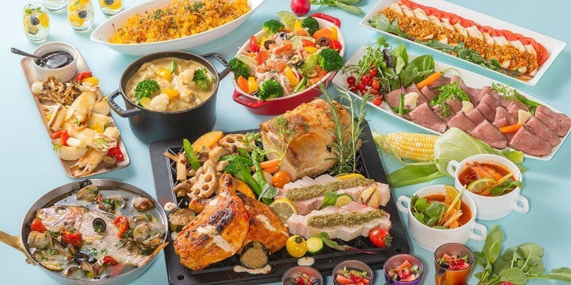 【6月ディナー】アラウンド ザ ワールド 世界のお料理大集合！（平日限定）