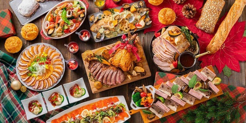 【Xmas2025】【12月ディナー】クリスマスフェア クリスマスシーズンを彩るブッフェ（平日限定）