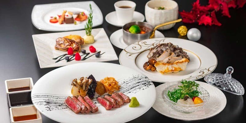 【Xmas2025】【鉄板焼クリスマスディナーコース】スペシャルメニュー＋基本プラン（12/22～12/25）