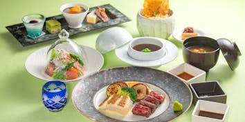 【月替わり　鉄板ランチ】メインは和牛ステーキ全5品 - 日本食 雅庭／シェラトングランドホテル広島