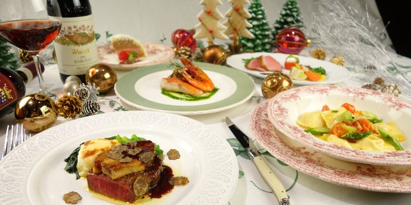 【X´mas2025】フォアグラ トリュフ キャビア！ 聖夜のIL FORNELLO クリスマスディナー