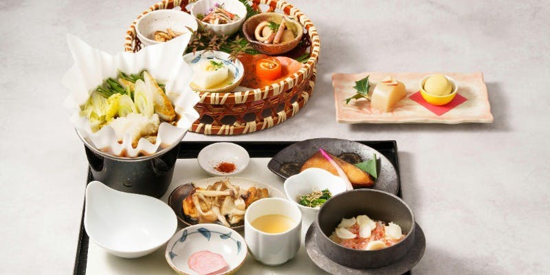 「かるめら玉手箱」旬の食材を堪能するコース仕立ての御膳料理