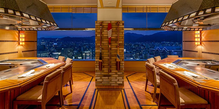記念日におすすめのレストラン・鉄板焼 然荘／ホテル クラウンパレス 神戸17階の写真2
