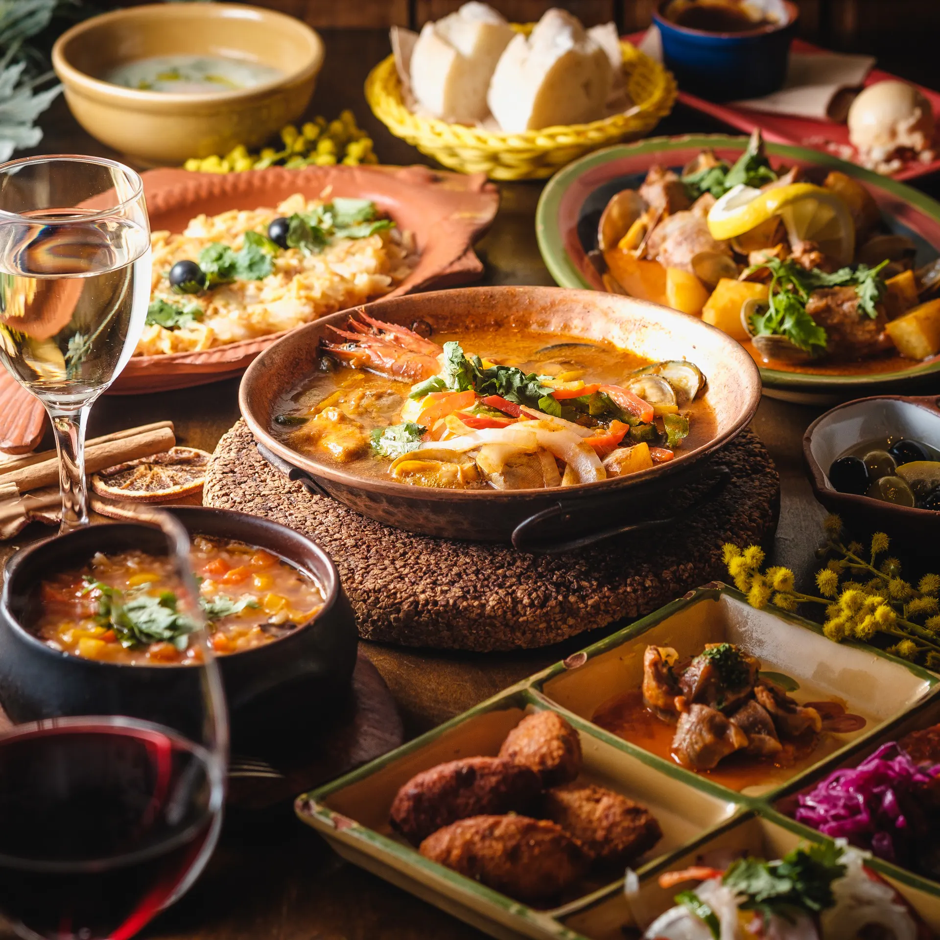 マヌエル渋谷 ポルトガル産ワイン含む2時間飲み放題付 人気なものを揃えたマヌエル自慢のカタプラーナコース全6品 ディナー プラン メニュー 一休 Comレストラン