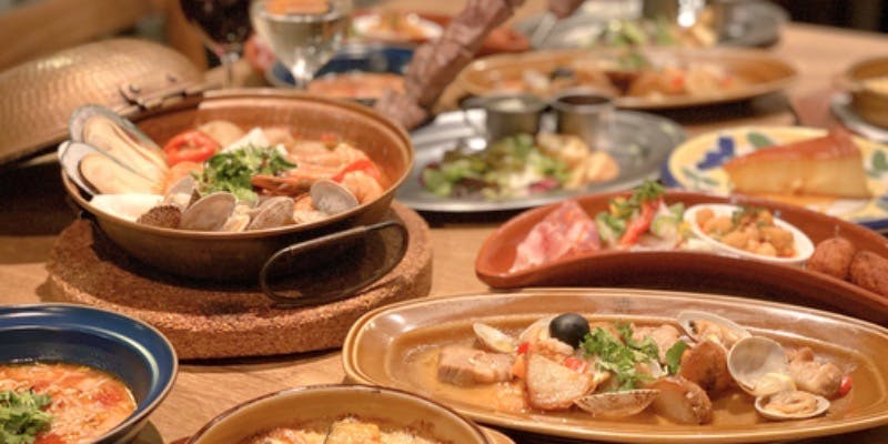 【ポルトガルコース】はじめての方にもオススメの伝統料理を揃えたコース