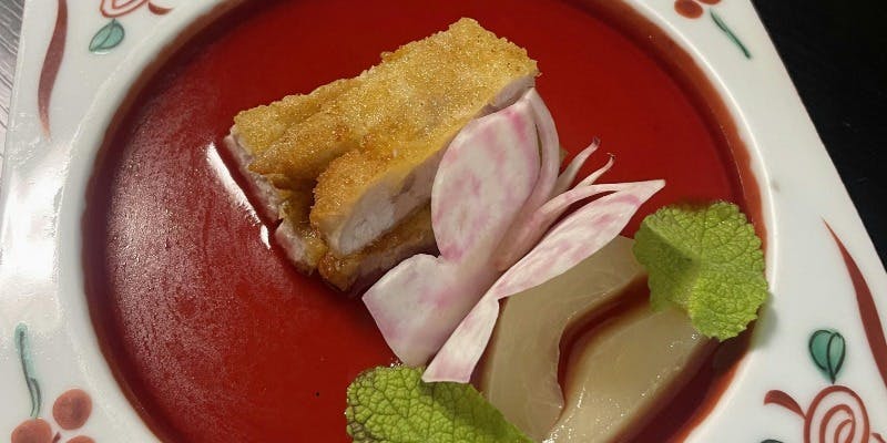 【おすすめコース】赤い酢豚.九条ネギソバなど全7品