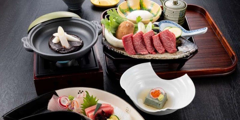 【極御膳】お造りと黒毛和牛の味噌鍋御膳＋1ドリンク付き！