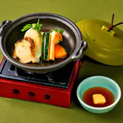 魚介陶板蒸し焼き