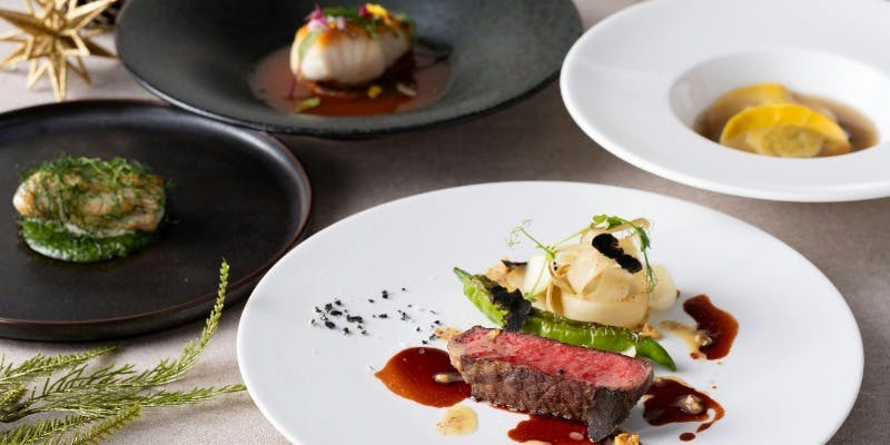 【Xmas2025】生演奏に包まれるクリスマス特別コース全6品＋120分フリードリンク（特設会場）