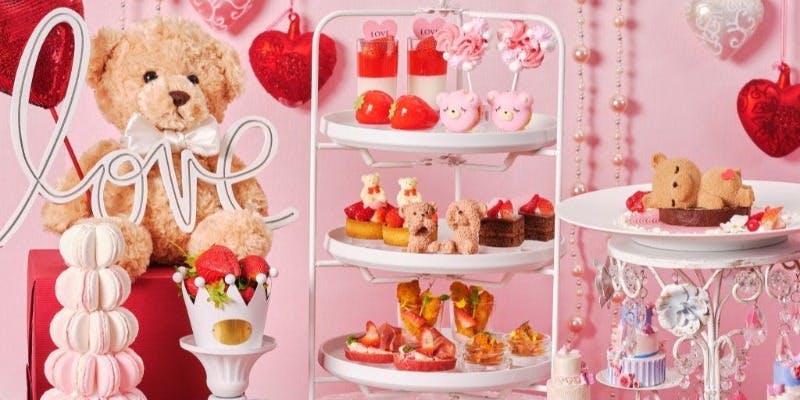 【特別会場開催】いちごとスイートベアのアフタヌーンティー＋2時間カフェフリー（1/10～3/15）