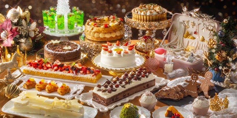 【Xmas2025】クリスマススイーツビュッフェ「Holiday Jewel Box」（12/20～12/25　クリスマス期間）