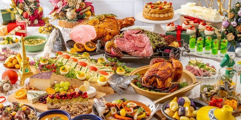 【Xmas2025】クリスマスディナービュッフェ「ワールド・クリスマス・ビュッフェ 」【12/20～12/25】