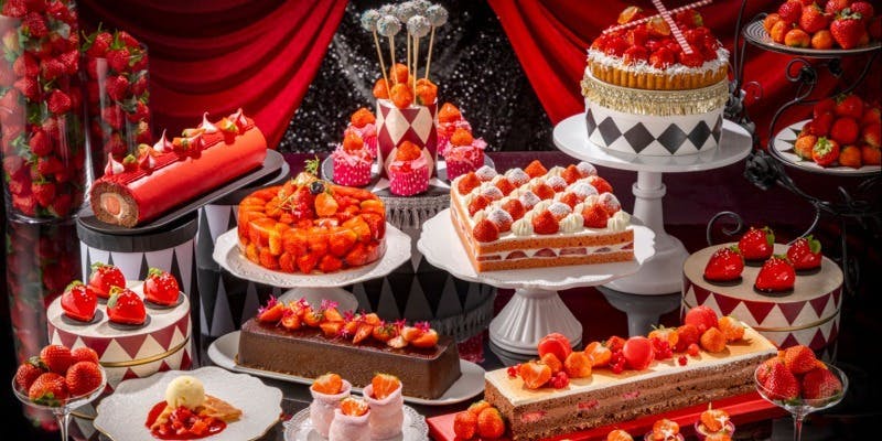 ストロベリースイーツビュッフェ「Strawberry Collection The Secret Party」（1/9～2/1）