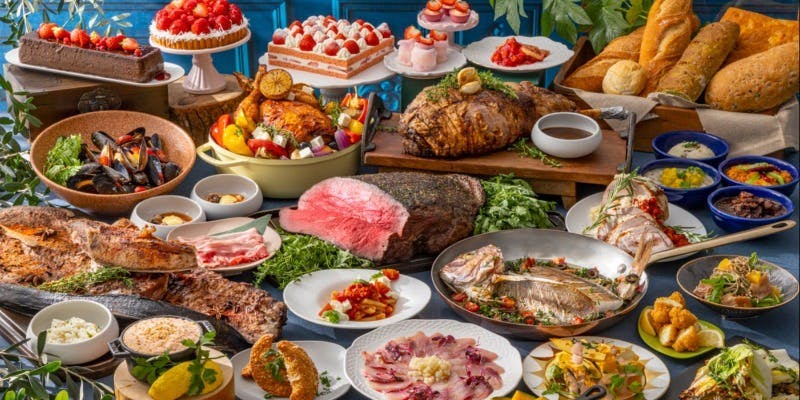 【お正月2026】ウィンターランチビュッフェ「地中海の恵み」