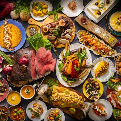 ゴージャス×ローカルな料理