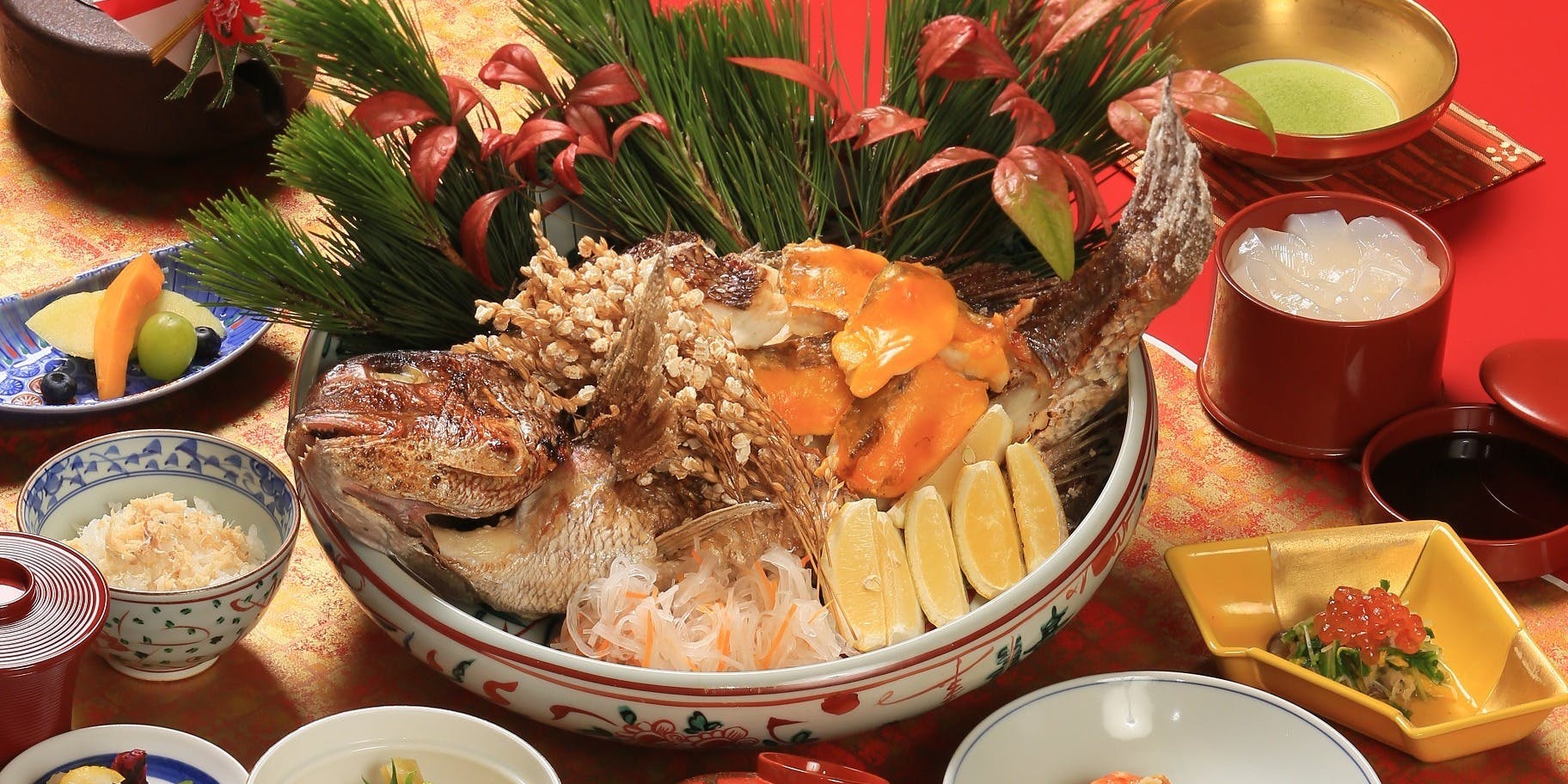 京懐石 みのきち 新宿住友店 【お祝い、お顔合わせに】お祝い懐石＋1