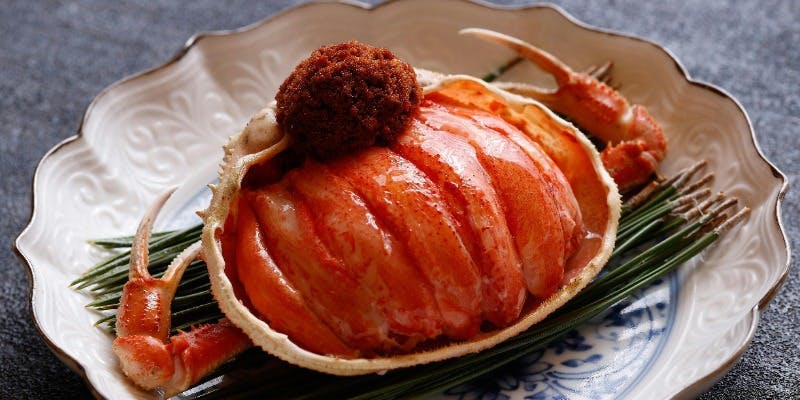  【冬の特別会席】蟹会席　2025/12/01～12/27迄（3日前の要予約）