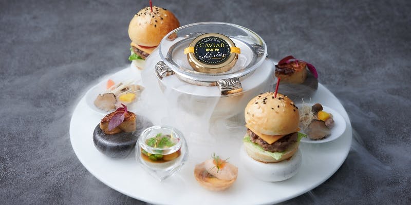 【スノーホワイトアフタヌーンティー】ジュエリープレート＋乾杯シャンパン