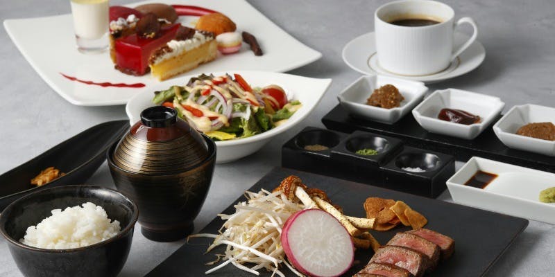 【平日・組数限定お得ランチ】九州産 黒毛和牛A3ロース ＋デザートワゴンも！カジュアルランチ！