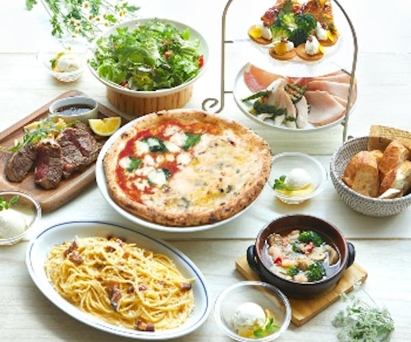 ディナー 女子会 Salvatore 梅田 Pizza Salvatore Cuomo 梅田 1f Okaimonoモール レストラン ディナー 女子会 Salvatore 梅田 Pizza Salvatore Cuomo 梅田 1f Okaimonoモール レストラン