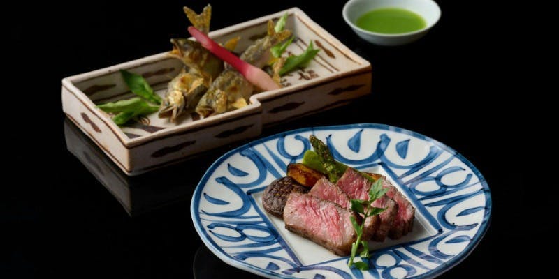 【九谷五彩】主菜が選べる＋※平日限定※（掘りごたつ式個室／平日限定）