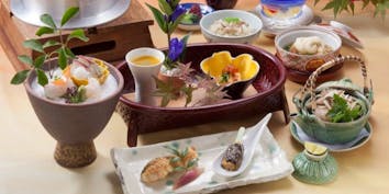 【ミニ懐石】吸物、造り、釜炊き御飯など全7品 - 中之島 なだ万／リーガロイヤルホテル大阪