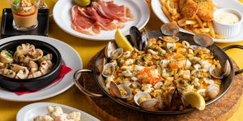 【Chef’sコース】スペイン産豚肉や魚介パエリアなど全6品＋選べる2ドリンク - スペイン・ビストロ料理 ラス ボカス